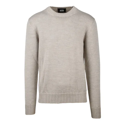Pullover Girocollo - Alpha Studio - Modalova