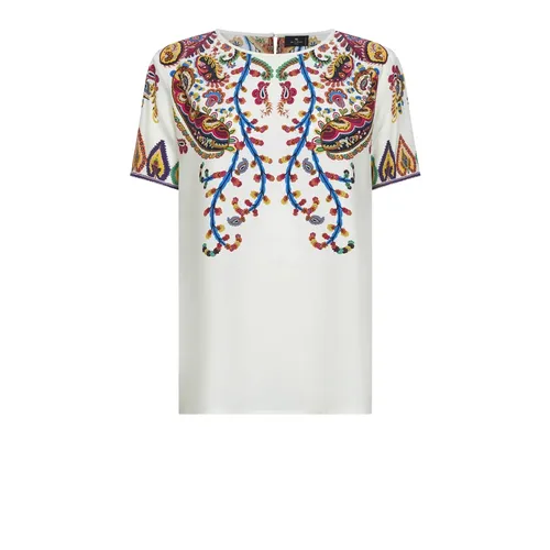 Silk Top - Etro - Modalova