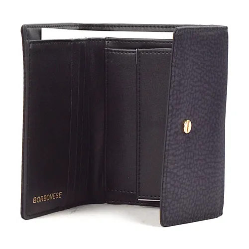 Mini Wallet with Flap in Technical Fabric - Borbonese - Modalova