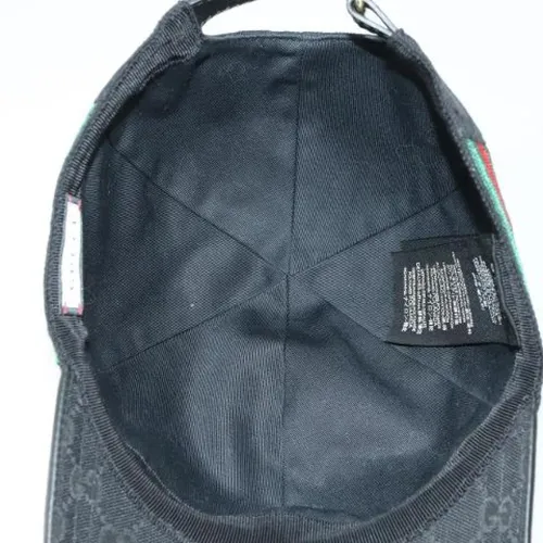 Pre-owned Vintage Canvas Hat - Gucci Vintage - Modalova