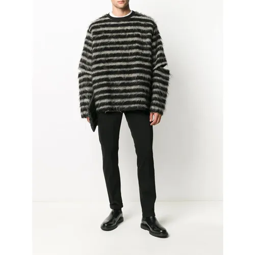 Black Trousers for Men - Dondup - Modalova