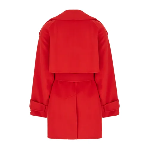 Bouquet Short Trench Coat - Sportmax - Modalova