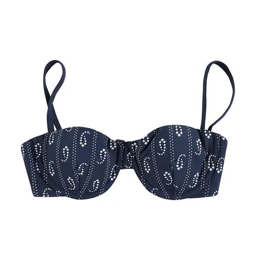 Printed Bikini Top - Tory Burch - Modalova