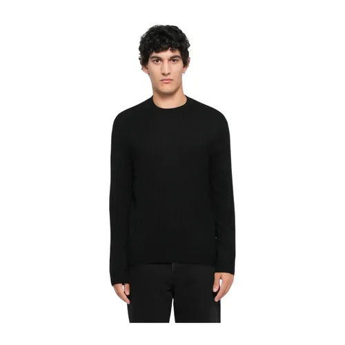 Wave Knit Sweater - Armani Exchange - Modalova