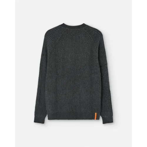 Blue Structured Jersey Sweater - RRD - Modalova