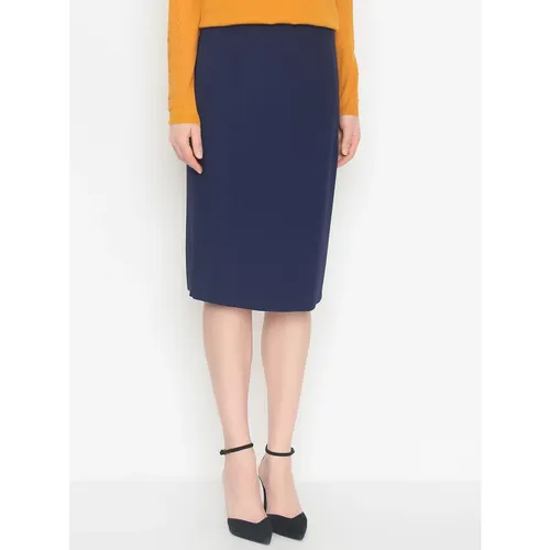 Blue Midi Skirt - Alberta Ferretti - Modalova