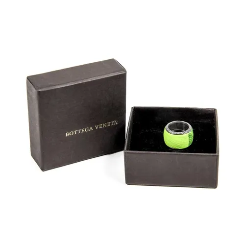 Intrecciato Leather Ring - Bottega Veneta - Modalova