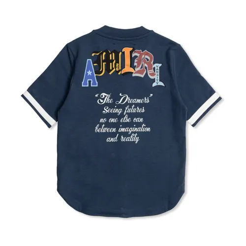 Varsity Patch Baseball Shirt - Amiri - Modalova