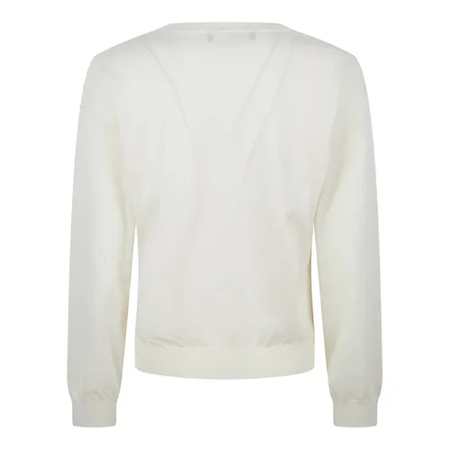 Wool Blend V-neck Sweater - Fabiana Filippi - Modalova