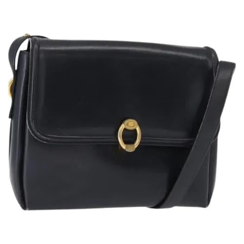 Pre-owned Leather Shoulder Bag - Gucci Vintage - Modalova