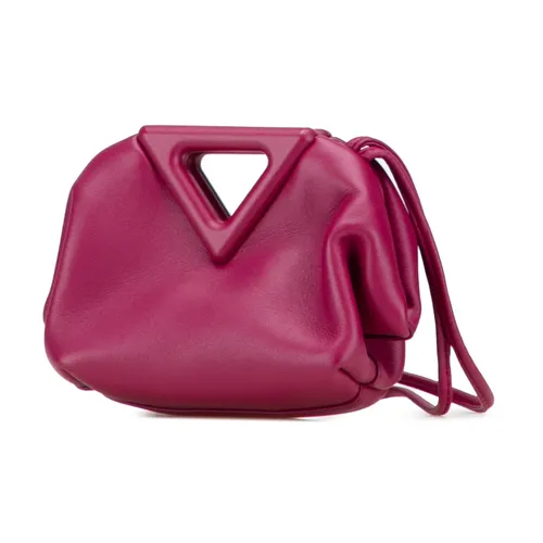 Pre-owned Handle Leather Handbag - Bottega Veneta Vintage - Modalova