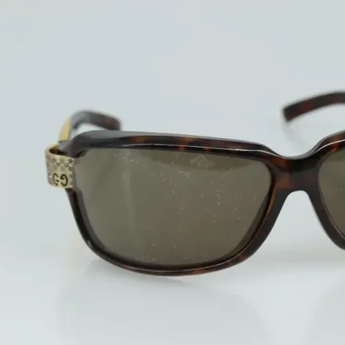Pre-owned Plastic sunglasses - Gucci Vintage - Modalova