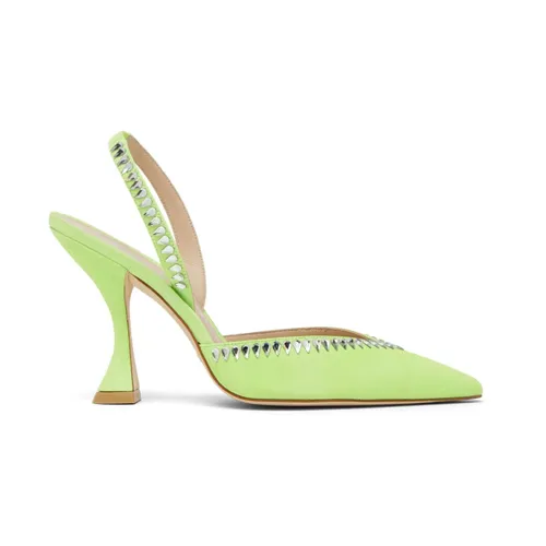 Crystal Accent Slingback Pump - Stuart Weitzman - Modalova