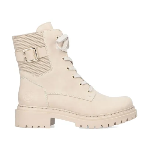 Beige Casual Closed Booties - Rieker - Modalova