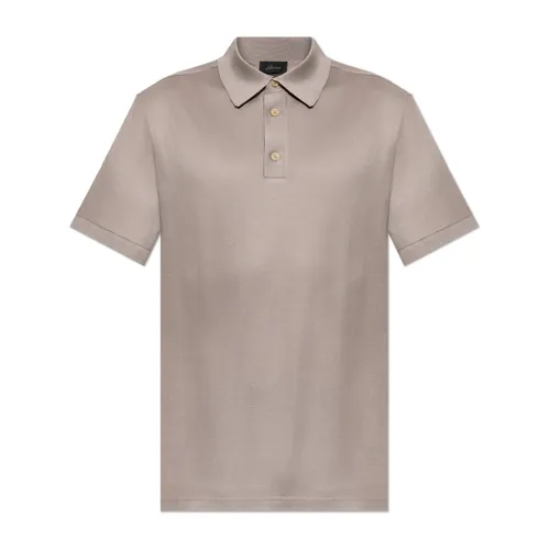 Silk polo - Brioni - Modalova