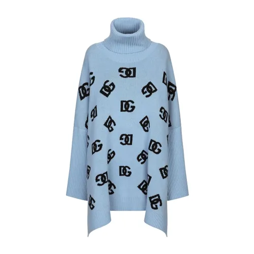 Stylish Poncho with Unique Design - Dolce & Gabbana - Modalova