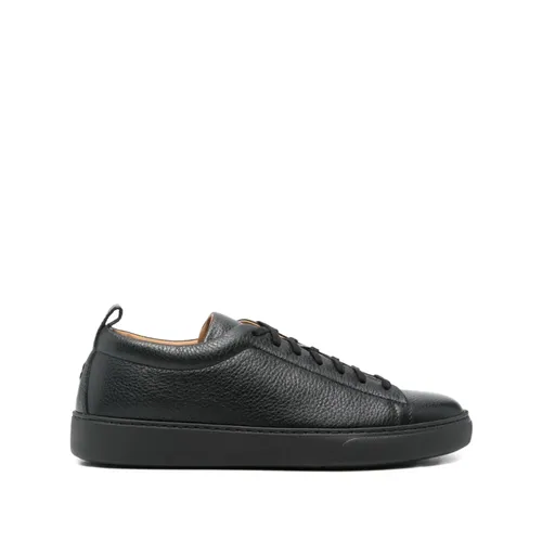 Black Deer Leather Colby Trainers - Henderson - Modalova