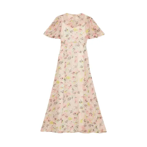 Elegant Chiffon Midi Dress - BY Timo - Modalova