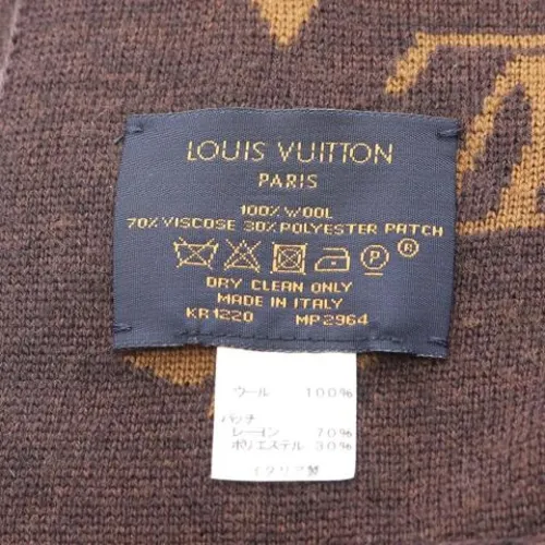 Pre-owned Wool Scarf - Louis Vuitton Vintage - Modalova