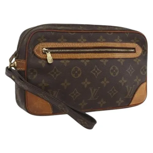 Pre-owned Canvas Clutch - Louis Vuitton Vintage - Modalova