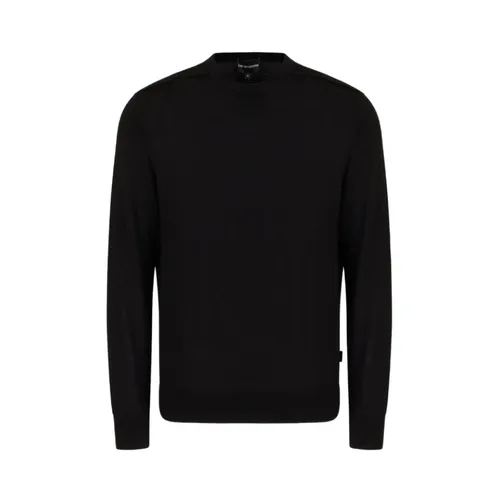 ASV Lyocell and wool-blend jumper - Emporio Armani - Modalova