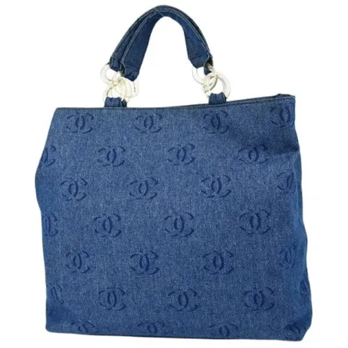 Pre-owned Denim Tote Bag - Chanel Vintage - Modalova