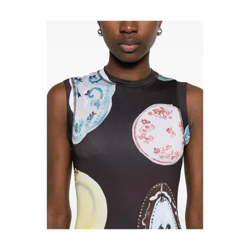 Stocking Jersey Elastic Tank - Stine Goya - Modalova