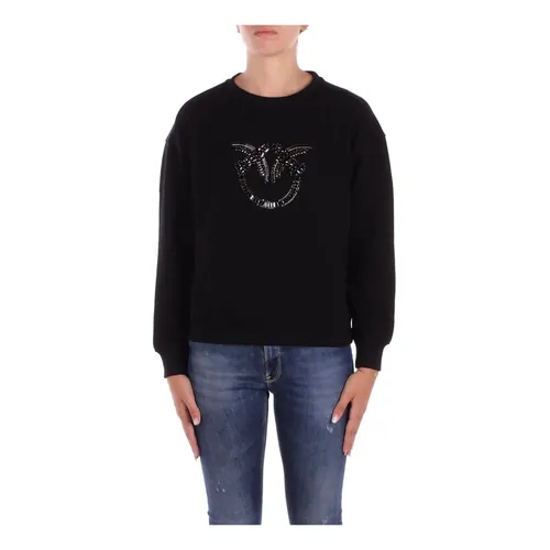 Jersey Negro con Logo - Pinko - Modalova