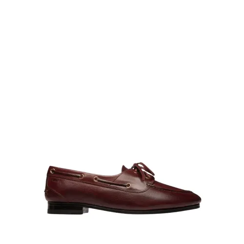 Zapatos Mocasín de Cuero Marrón - Bally - Modalova