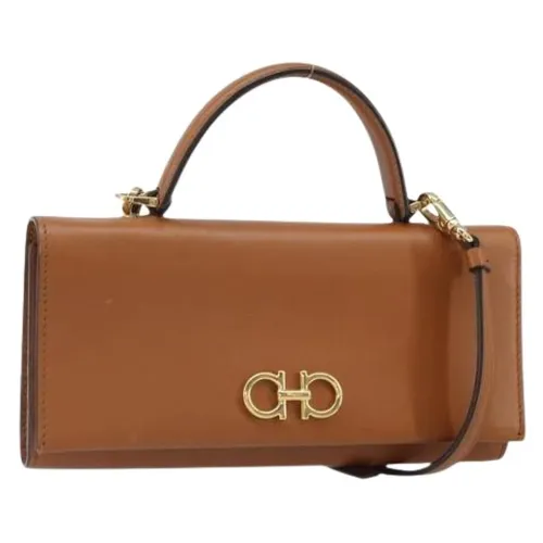 Pre-owned Leather Mini Shoulder Bag - Salvatore Ferragamo Pre-owned - Modalova