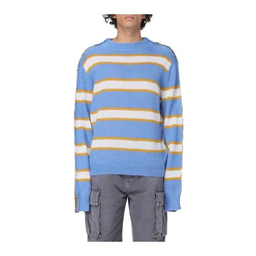 Striped Knit Sweater - Marni - Modalova