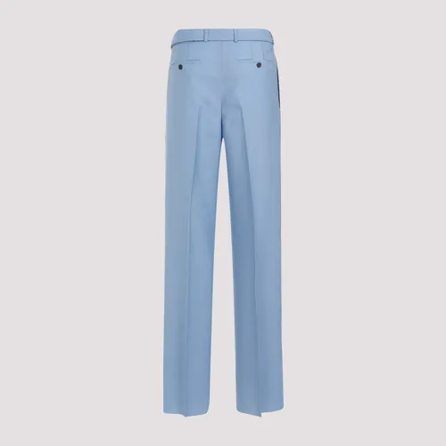 Virgin Wool Leg Trousers - Lanvin - Modalova