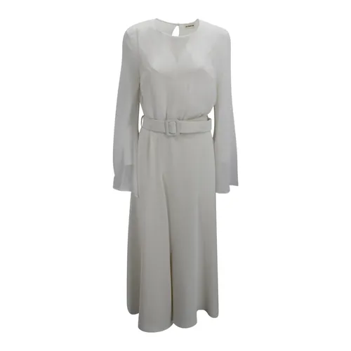 Sheer Midi Dress - P.a.r.o.s.h. - Modalova