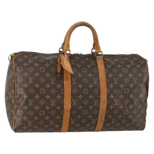 Pre-owned Canvas Weekend Bag - Louis Vuitton Vintage - Modalova