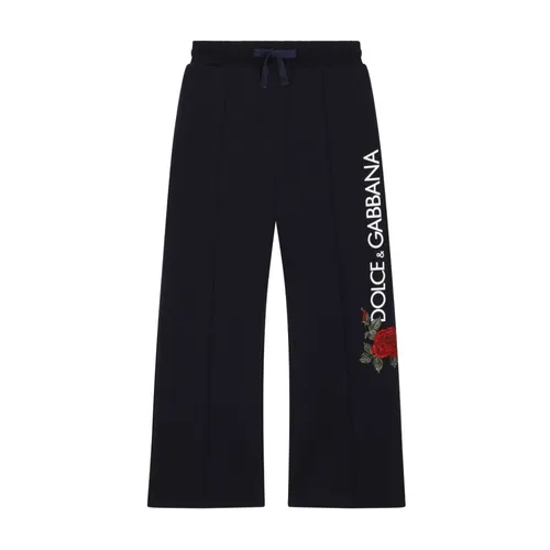 Blue Denim Pants - Dolce & Gabbana - Modalova