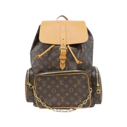 Pre-owned Monogram Coated Canvas Backpack - Louis Vuitton Vintage - Modalova