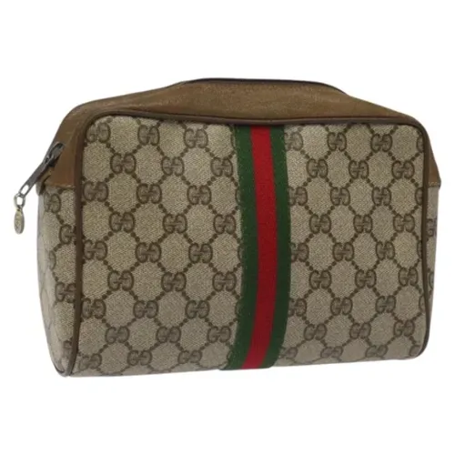 Pre-owned Leather clutches - Gucci Vintage - Modalova