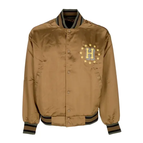 Galactic Stack Chaqueta Bomber Camel - HUF - Modalova