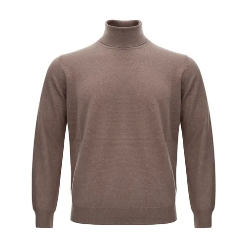 High Neck Wool Blend Sweater - Kangra - Modalova