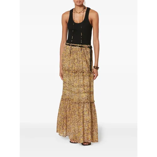 Floral Voile Maxi Skirt - Marant étoile - Modalova