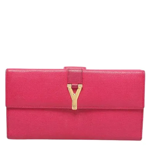 Pre-owned Leather wallets - Yves Saint Laurent Vintage - Modalova