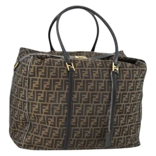 Pre-owned Canvas Weekend Bag - Fendi Vintage - Modalova