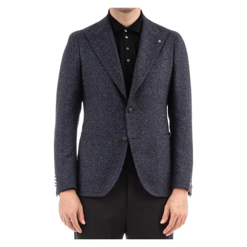Wool-Silk Jacket - Tagliatore - Modalova