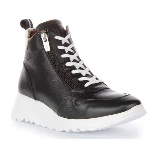 Yoko Lace High Top Platform Boots - Wonders - Modalova