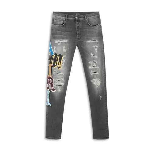 Varsity Patch Skinny Jean - Amiri - Modalova