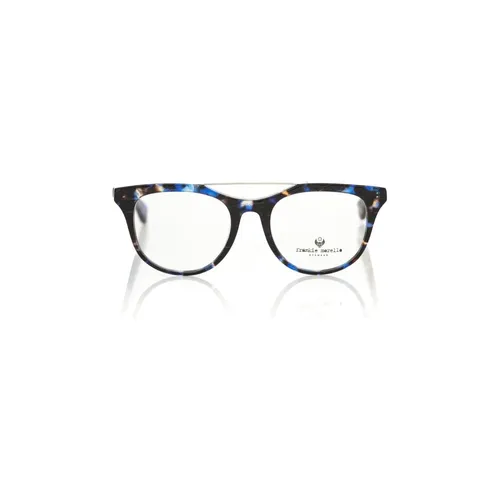 Timeless Wayfarer Eyeglasses in Blue Havana - Frankie Morello - Modalova