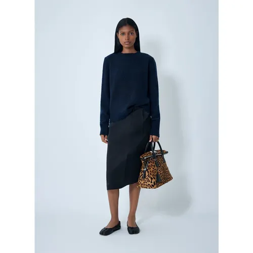 Contrast Panel Midi Skirt - Maison Margiela - Modalova