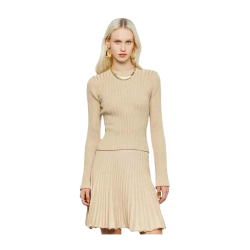 Lurex Basic Sweater - Akep - Modalova