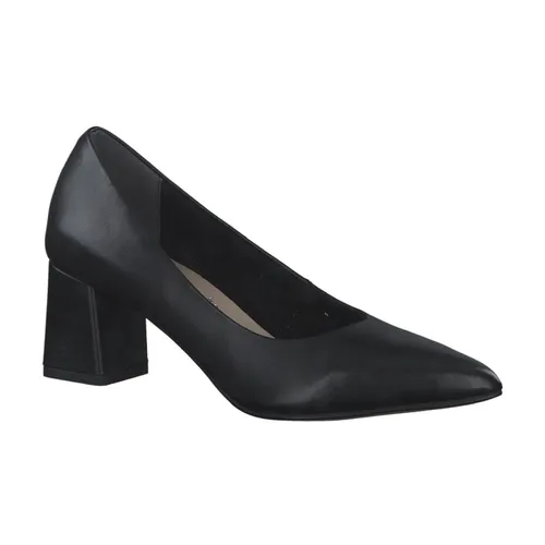 Classic Black Leather Formal Flats - Tamaris - Modalova