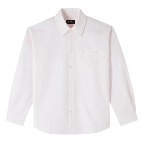 Embroidered Boyfriend Shirt - A.p.c. - Modalova